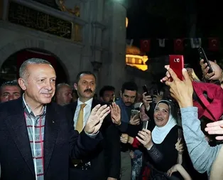 Başkan Erdoğan Eyüp Sultan türbesini ziyaret etti