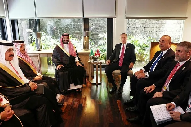 Başkan Erdoğan'dan Bali'deki G20 Liderler Zirvesi'nde yoğun diplomasi!-13