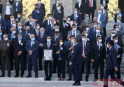 Son dakika: Eski Bakanlardan Osman Durmuş için TBMM’de tören düzenlendi
