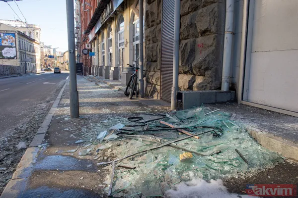 Rusya-Ukrayna savaşında bombardıman sürüyor! Tanklar böyle imha edildi - 10