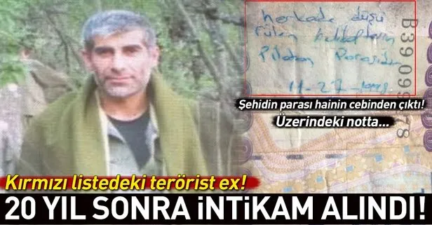Kırmızı listedeki o terörist öldürüldü!