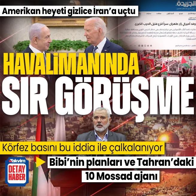 İran’da iki saatlik sır görüşme: Amerikalılar Netanyahu’nun planını sızdırdı! Tahran ile pazarlık masasında 10 Mossad ajanı