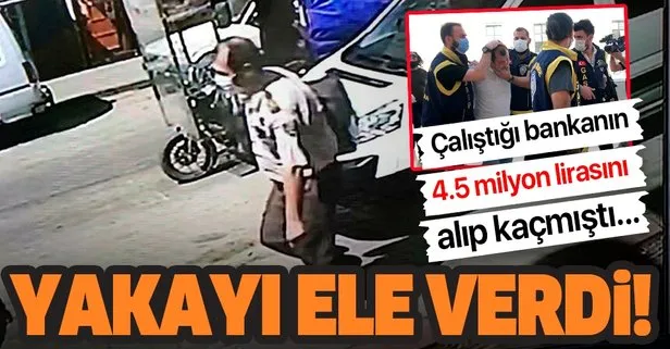 Ankara’da çalıştığı bankanın para nakil aracından 4,5 milyon lira alarak kaçan güvenlik görevlisi tutuklandı