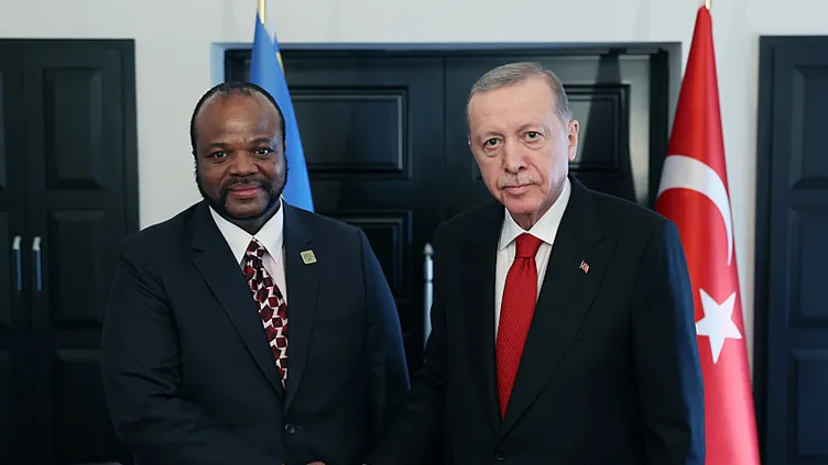 ▶️ Başkan Recep Tayyip Erdoğan Esvatini Kralı 3.Mswati ile görüştü!