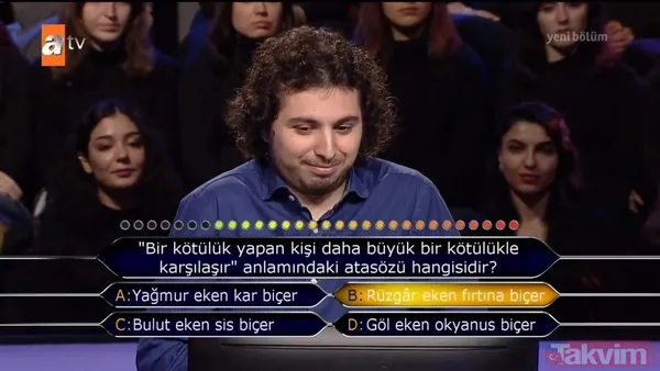 Kim Milyoner Olmak İster’e damga vuran Yeşilçam sorusu! Adile Naşit ve Münir Özkul... - 7