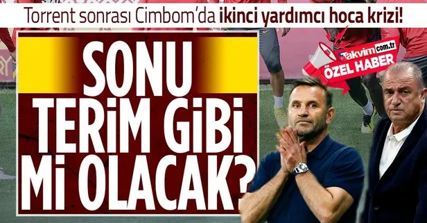Galatasaray’da Torrent sonrası ikinci yardımcı hoca krizi! Okan Buruk’un kaderi Fatih Terim gibi mi olacak?