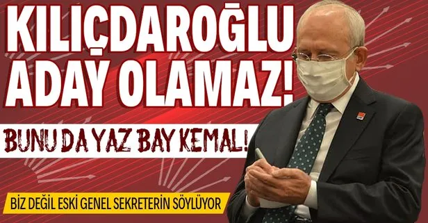 CHP’li Mehmet Sevigen’den Kemal Kılıçdaroğlu’na sert sözler: Aday falan olamaz!