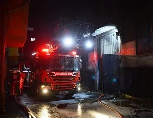 İstanbul Bayrampaşa’da yangın paniği!