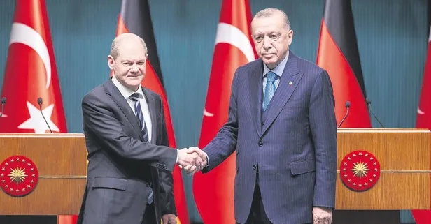 Almanya Başbakanı Scholz'dan Türkiye'yle işbirliği mesajı!