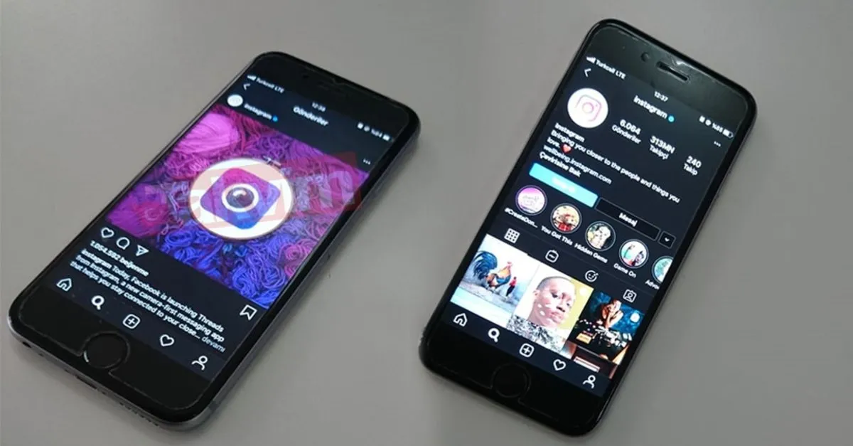 instagram siyah yapma islemi instagram