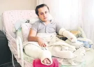 17 yaşındaki cam kemik hastası Hilmi Aydın bir grup saldırganın hedefi oldu: Ben seni zevk için dövüyorum