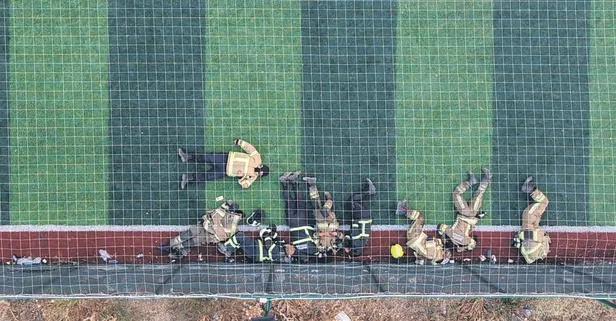 Yeşil Vatan için can pahasına mücadele: Alev savaşçıları ise ateş çemberinin arasına daldı