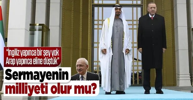 İngiliz yapınca bir şey yok, Arap yapınca eline düştük