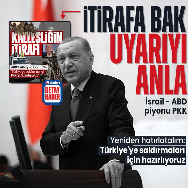 Başkan Erdoğanın İsrail uyarısı sonrası akıllara ABDnin itirafı geldi: Türkiyeye saldırması için PKKyı hazırlıyoruz
