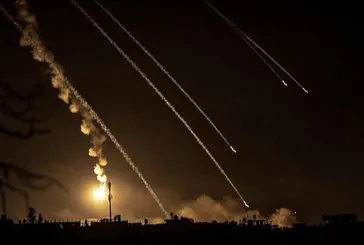 Gazze’de roketler altında yeni yıl