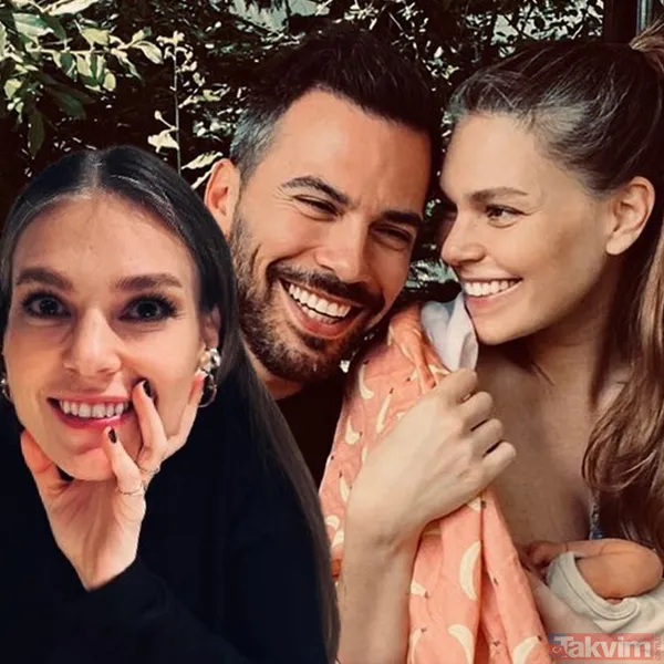 8 ay önce anne olan Aslı Enver minik kızının yüzünü ilk kez gösterdi! Babasının kopyası! Yorum yağdı: Serenay Sarıkaya, Burcu Biricik... - 1