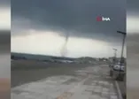İskenderun Körfezi'nde hortum paniği