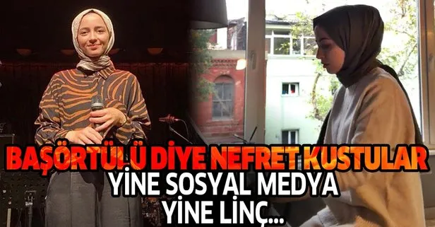 Sosyal medya genç cazcı Büşra Kayıkçı’yı konuşuyor! Başörtüsü taktığı için linç edildi