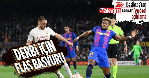 Galatasaray'dan 'derbi ertelensin' talebi! Beşiktaş'tan takvim.com.tr'ye özel açıklama: Sıcak bakmıyoruz