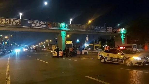 Kocaeli'nin Dilovası ilçesinde zincirleme kaza!-2