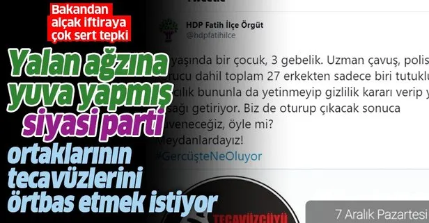 İçişleri Bakanı Süleyman Soylu’dan Gercüş yalanı için HDP’ye sert tepki: İttifak ortaklarının malum durumunu örtbas etmeye çalışıyorlar