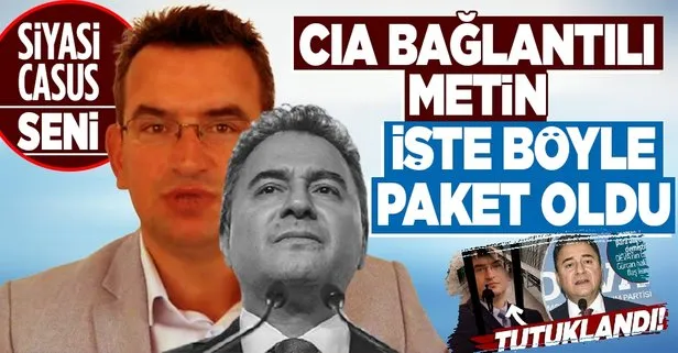 Son dakika: DEVA’lı Metin Gürcan’ın Türkiye’yi sattığı casusluğu ortam dinlemesi ele verdi!