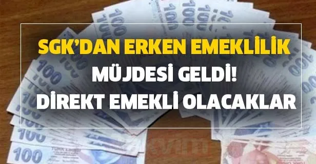 12,8 milyon kişiye katılın! Bu şartlara uyanlar emekli olacak…