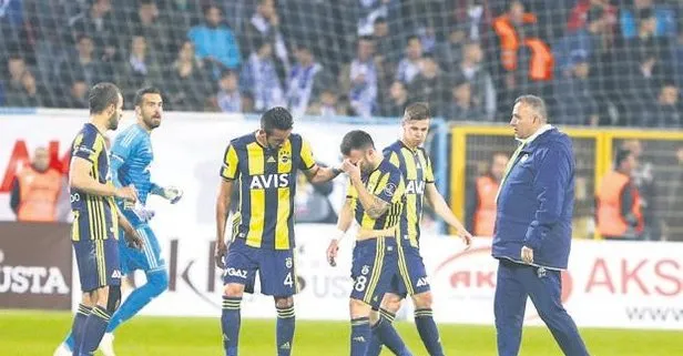 Fenerbahçe’de valbuena şoku! 25’inci dakikada sakatlandı