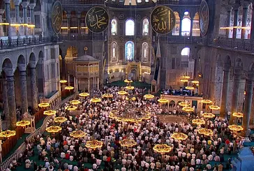 Dualarla cennete uğurlandı | Haniye için 81 ilde gıyabi cenaze namazı kılındı! Ayasofya Camii'ne akın ettiler