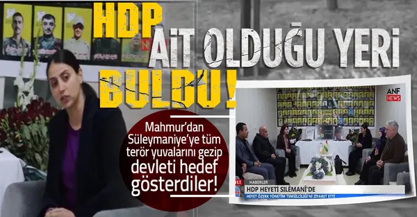 HDP'li Hüda Kaya, Hasan Özgüneş, Feleknas Uca ve Murat Çepni PKK kamplarında! Yine devleti hedef aldılar!-1