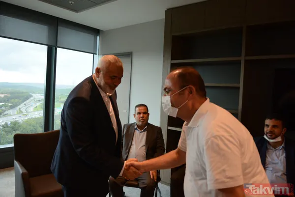 Eylül 2021... Turkuvaz Medya Merkezi'nde onurlu bir Filistin mücahidi! Haniye'den 'özel' teşekkür: Filistin davasını dünyaya duyurdunuz - 15