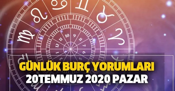 Gunluk Burc Yorumlari 20 Temmuz 2020 Pazartesi Takvim