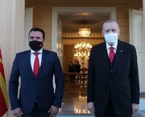 Başkan Erdoğan, Makedonya Başbakanı’nı kabul etti