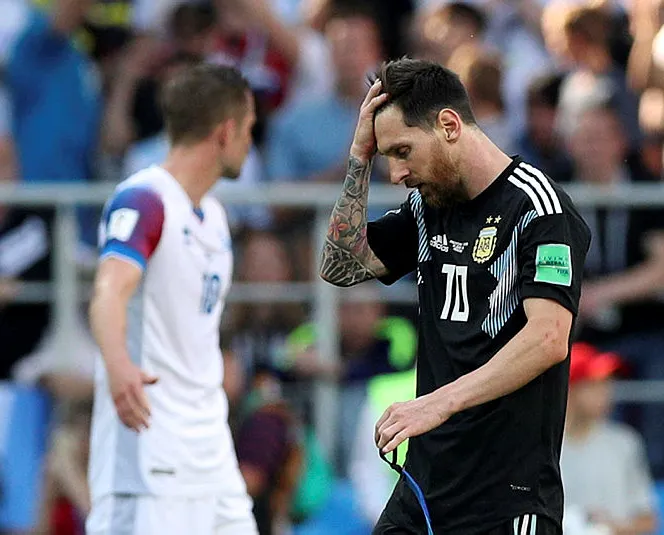 Arjantin İzlanda’yı geçemedi