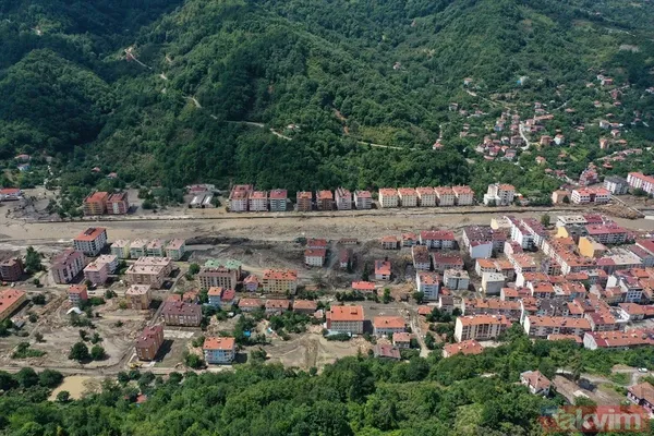 SON DAKİKA: Selin vurduğu Kastamonu Bozkurt ve Abana Sahili havadan görüntülendi - 6