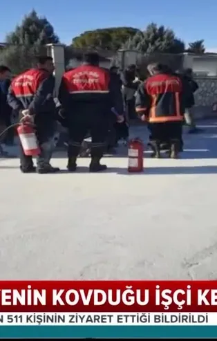 CHP'li belediyenin kovduğu işçi kendini yaktı!