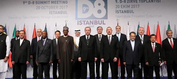 Cumhurbaşkanı Erdoğan: D-8 tarihinde bir devrime imza atarız