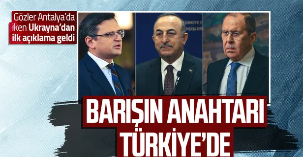 Dünyanın gözü Antalya'da! Rusya Dışişleri Bakanı Sergey Lavrov ve Ukrayna Dışişleri Bakanı Dmitro Kuleba bir araya gelecek