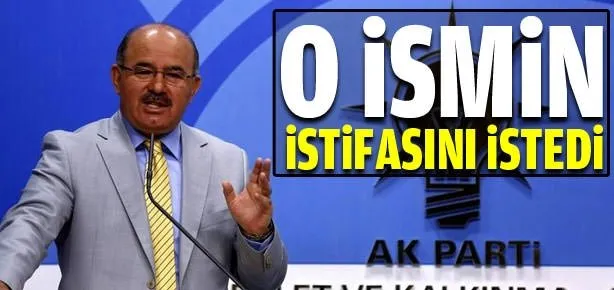 O ismin istifasını istediler