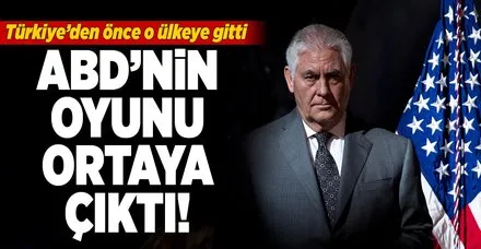 ABD'nin oyunu ortaya çıktı