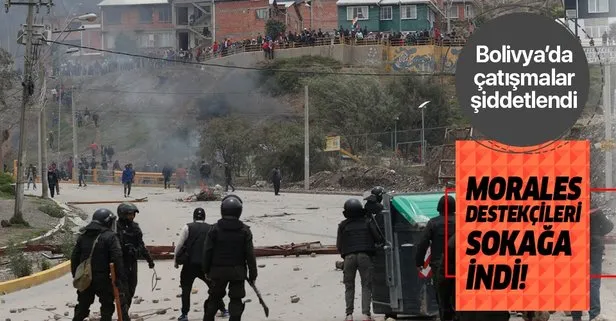 Bolivya’da bu kez Morales destekçileri sokağa indi! Çatışmalar şiddetlendi...