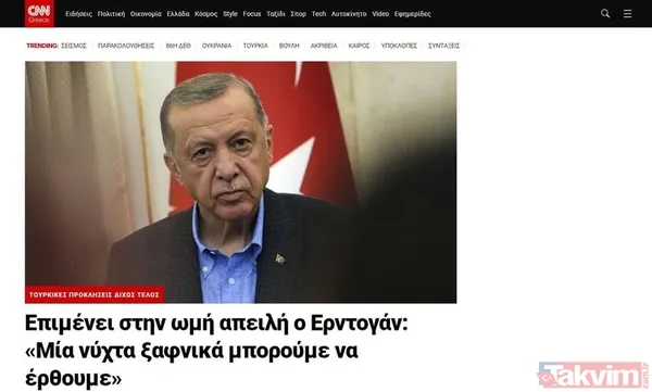 Başkan Erdoğan Yunanistan'ı son kez uyardı komşu basını yankılandı! Yunanistan'da Kıbrıs korkusu - 8
