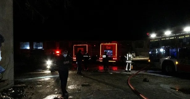 İstanbul Maltepe’de korkutan yangın!