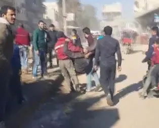 Son dakika: YPG/PKKdan Azezde kalleş saldırı