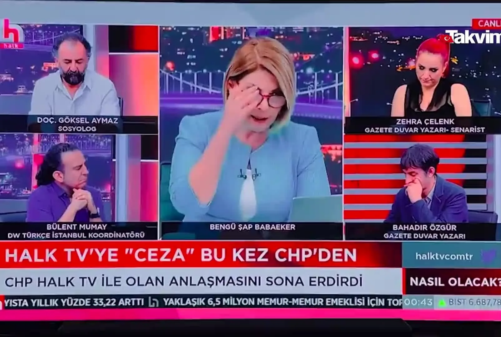 Halk TV’de yandaşlar birbirine girdi!