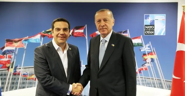 Başkan Erdoğan, Çipras ile görüştü
