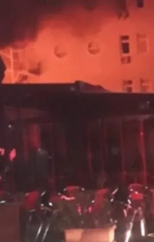 Son dakika: Marmara Üniversitesi'nde yangın