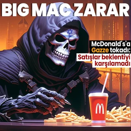 Soykırımcı İsrail’e destek veren McDonald’s’a boykot tokadı: Satışlar beklentiyi karşılayamadı