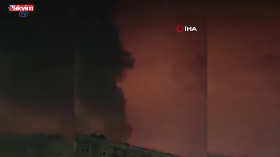 Ukrayna Rusya'da gaz tesisine saldırdı