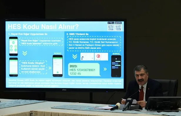 Son dakika: Sağlık Bakanı Fahrettin Koca açıkladı: Şehirlerarası ulaşımda mobil uygulama üzerinden kod dönemi-5